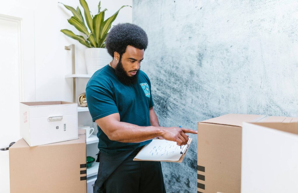 Movers checking box