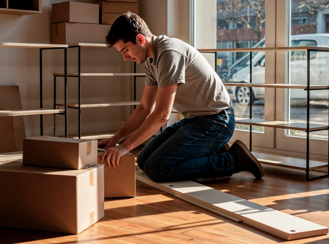 disassemble furniture for move