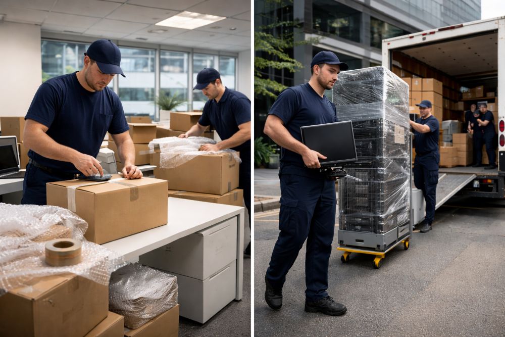 Commercial moving services